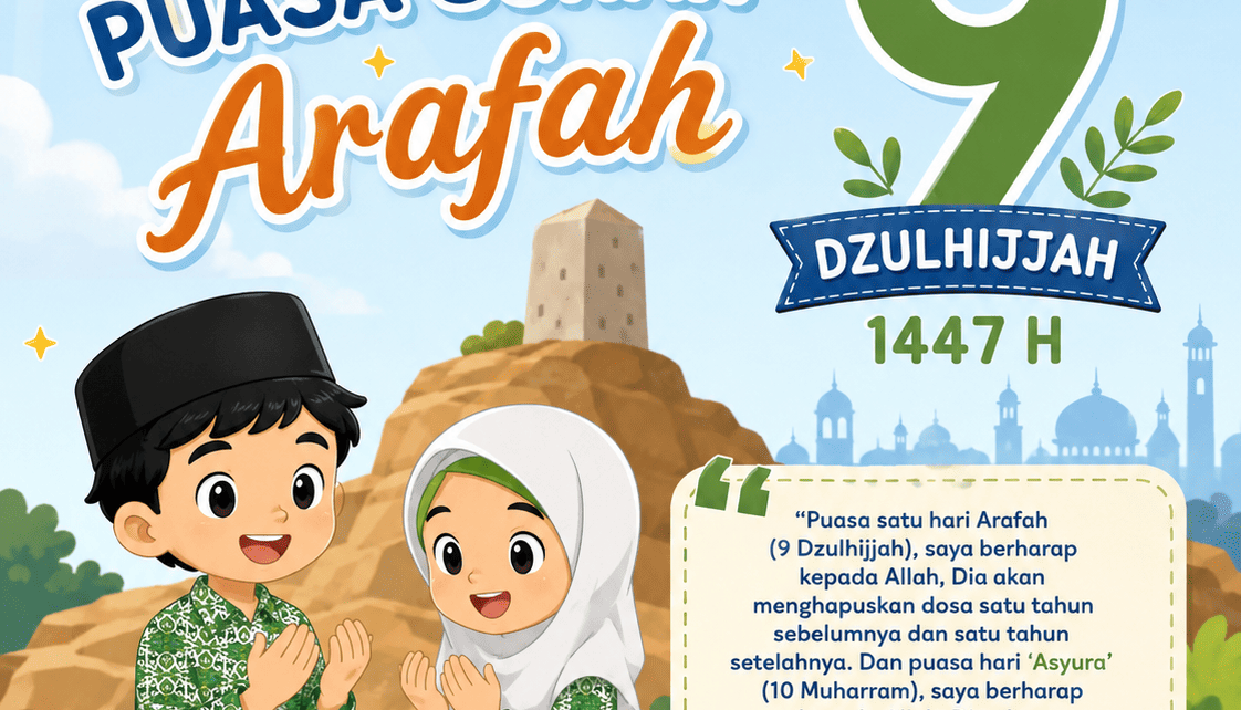 Puasa Arafah: Menanamkan Iman Sejak Dini