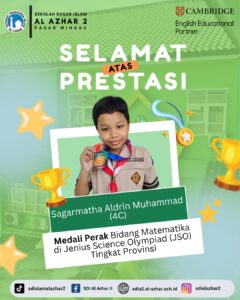Sagarmatha Aldrin Muhammad (4C) — Medali Perak