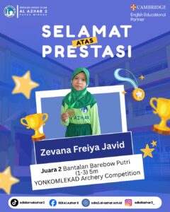 Zevana Freiya Javid Murid SDIA 2 Pasar Minggu