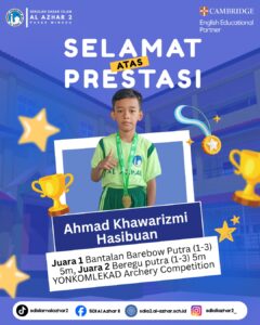 Ahmad Khawarizmi Hasibuan Murid SDIA 2 Pasar Minggu