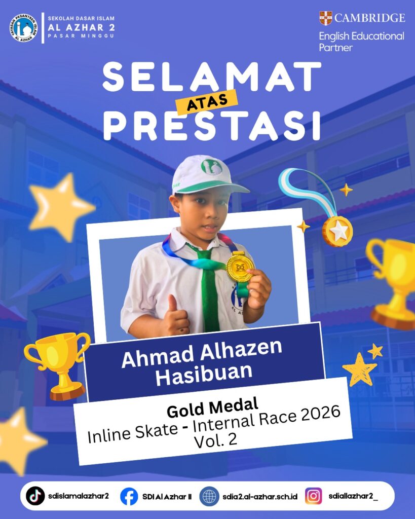 Ahmad Alhazen Hasibuan Raih Gold Medal Inline Skate Internal Race 2026 Vol.2