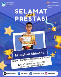 M. Rayhan Abimana – Raih Dua Juara 1