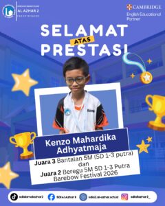 Kenzo Mahardika Adhyatmaja – Juara Individu dan Beregu