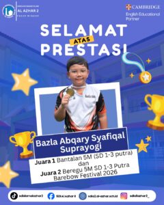 Bazla Abqary Syafiq Suprayogi – Juara 1 Bantalan 5M