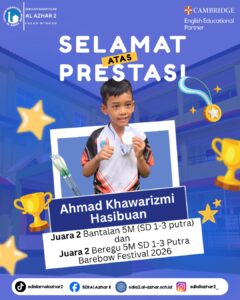 Ahmad Khawarizmi Hasibuan – Raih Dua Penghargaan